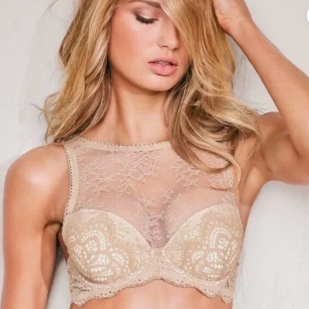 Body by Victoria's Secret Unlined Demi Lace Bra